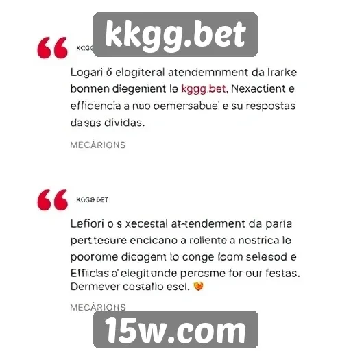 Usuários destacam atendimento ao cliente no kkgg.bet