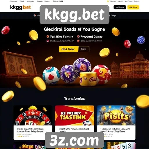 Exploração do design e interface do kkgg.bet