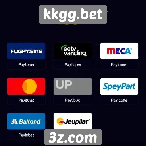 Comparativo de métodos de pagamento disponíveis no kkgg.bet